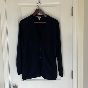L.L. Bean V Neck Cardigan Sweater